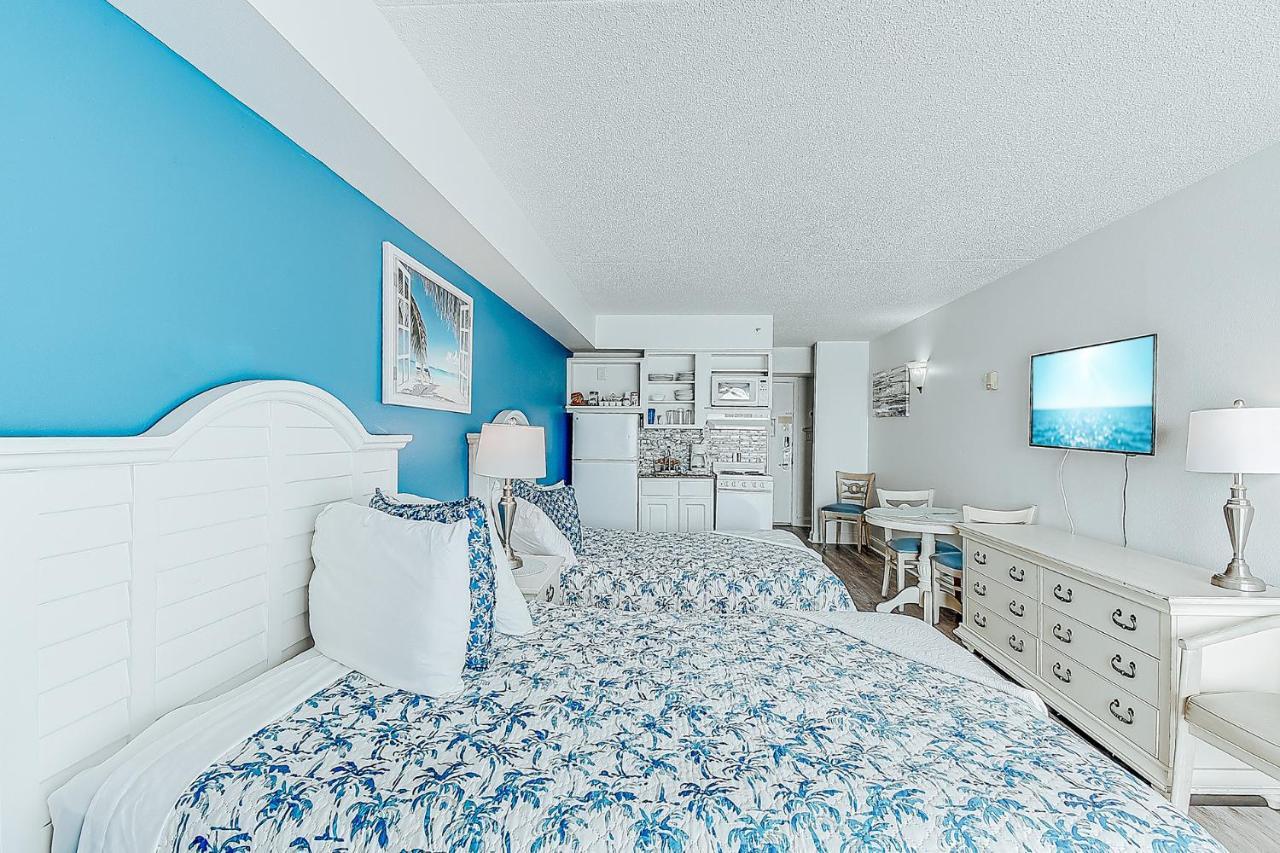 Ocean Front Comfy Condo W/Kitchen, Sleeps 4, Snowbird Paradise Myrtle Beach Extérieur photo