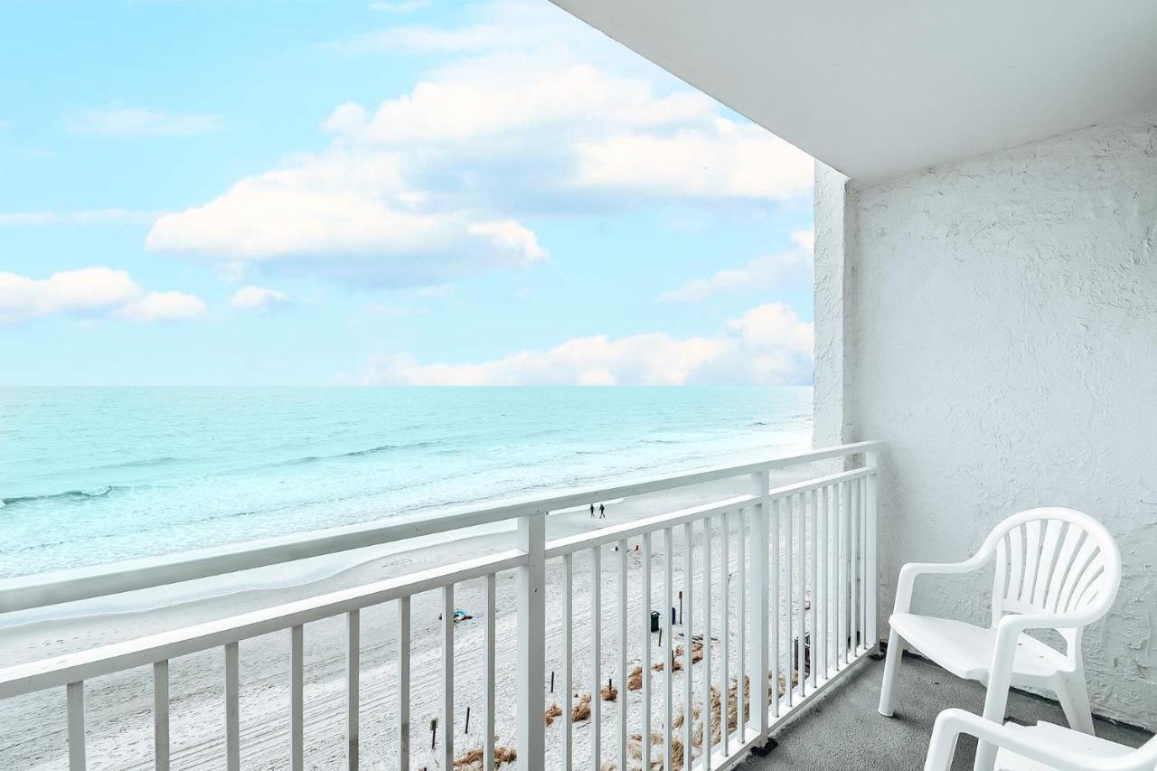 Ocean Front Comfy Condo W/Kitchen, Sleeps 4, Snowbird Paradise Myrtle Beach Extérieur photo