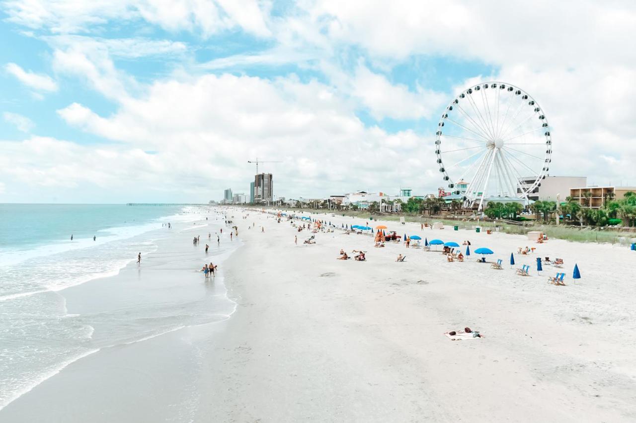 Ocean Front Comfy Condo W/Kitchen, Sleeps 4, Snowbird Paradise Myrtle Beach Extérieur photo